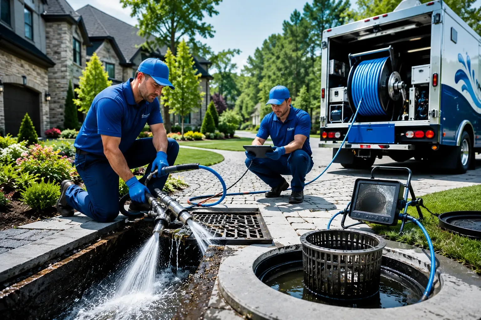 Local outdoor drain cleaning professionals in Kenefic, OK
